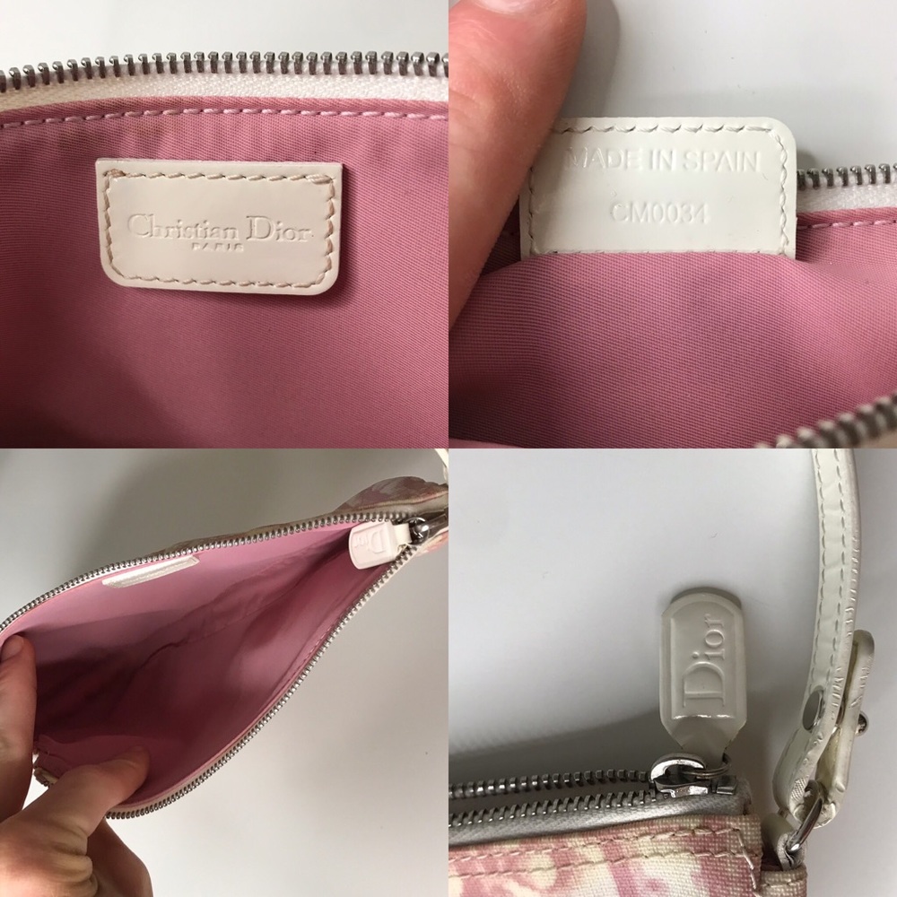 Vintage Dior Pink Saddle bag - Picture 5 of 6